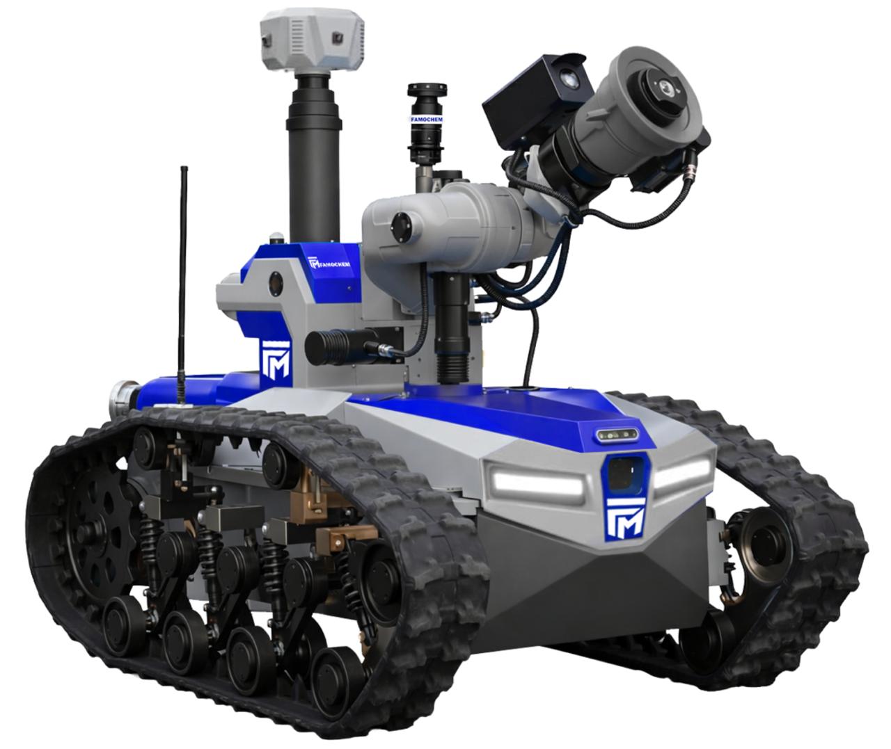 Famochem Smart-Tron-72 explosion-proof firefighting robot